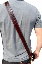 Custom Leather Firefighter Radio Strap & Bucket