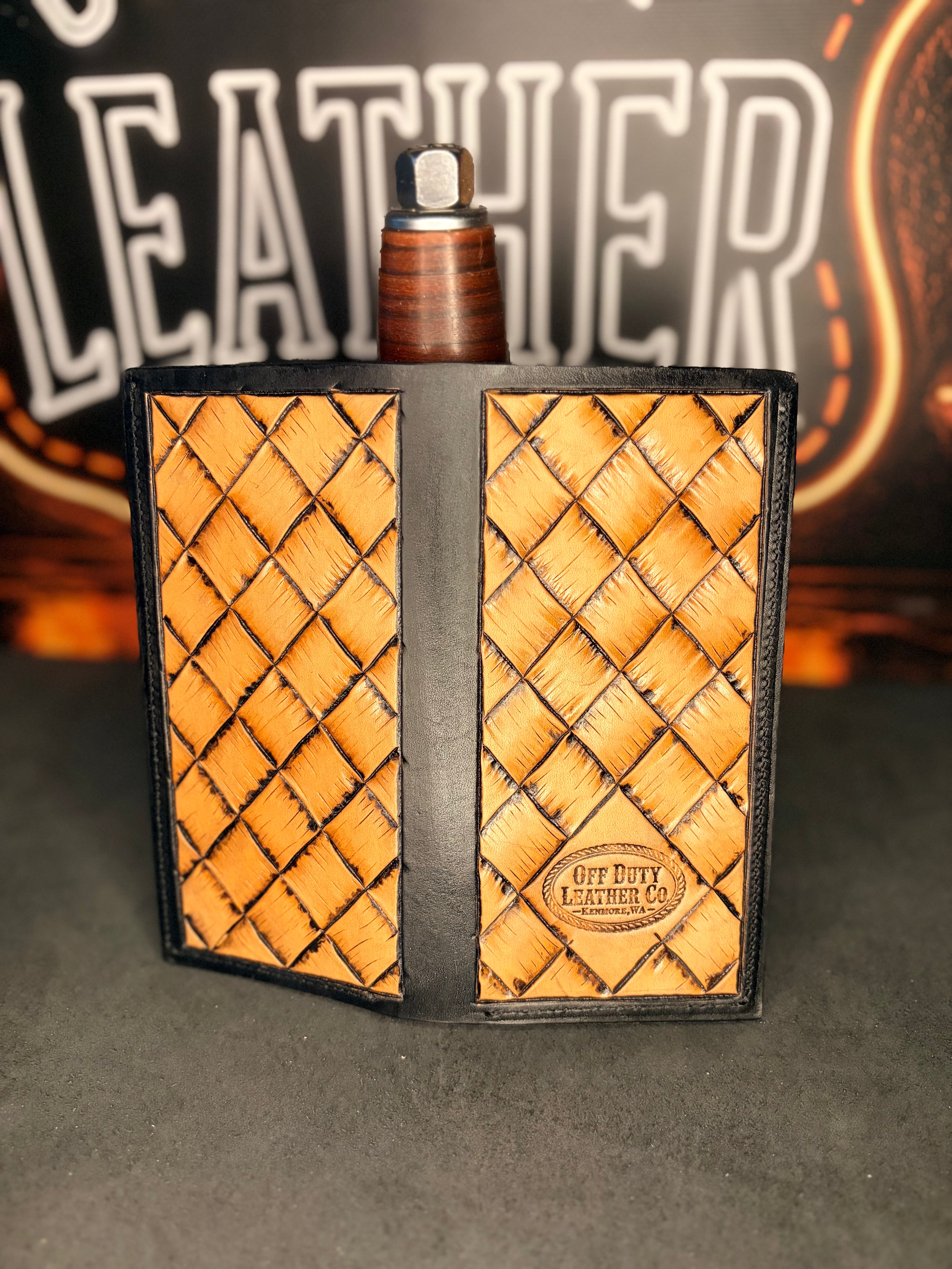 Leather Roper(Tall) Wallet