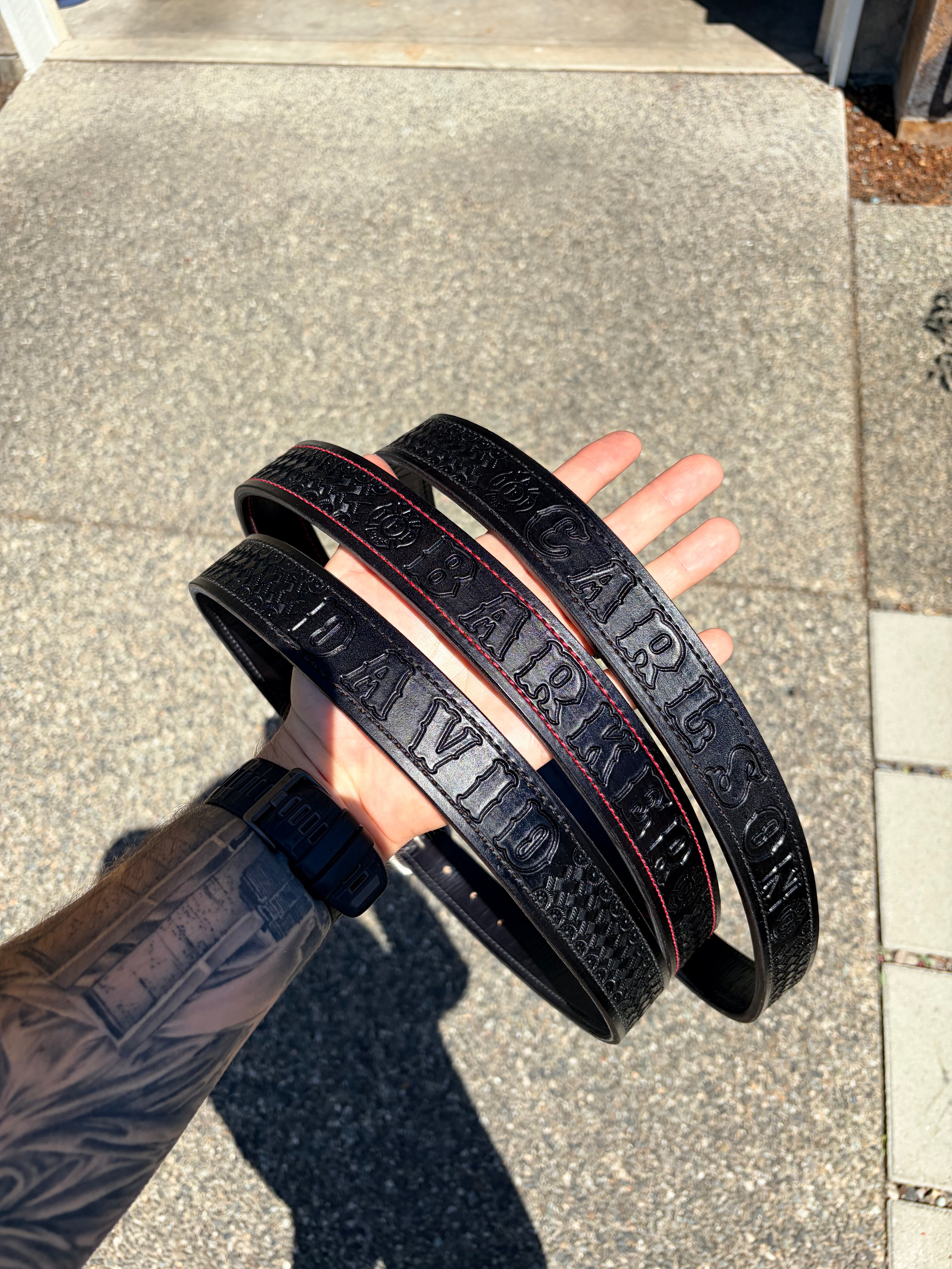 Leather Duty Belt