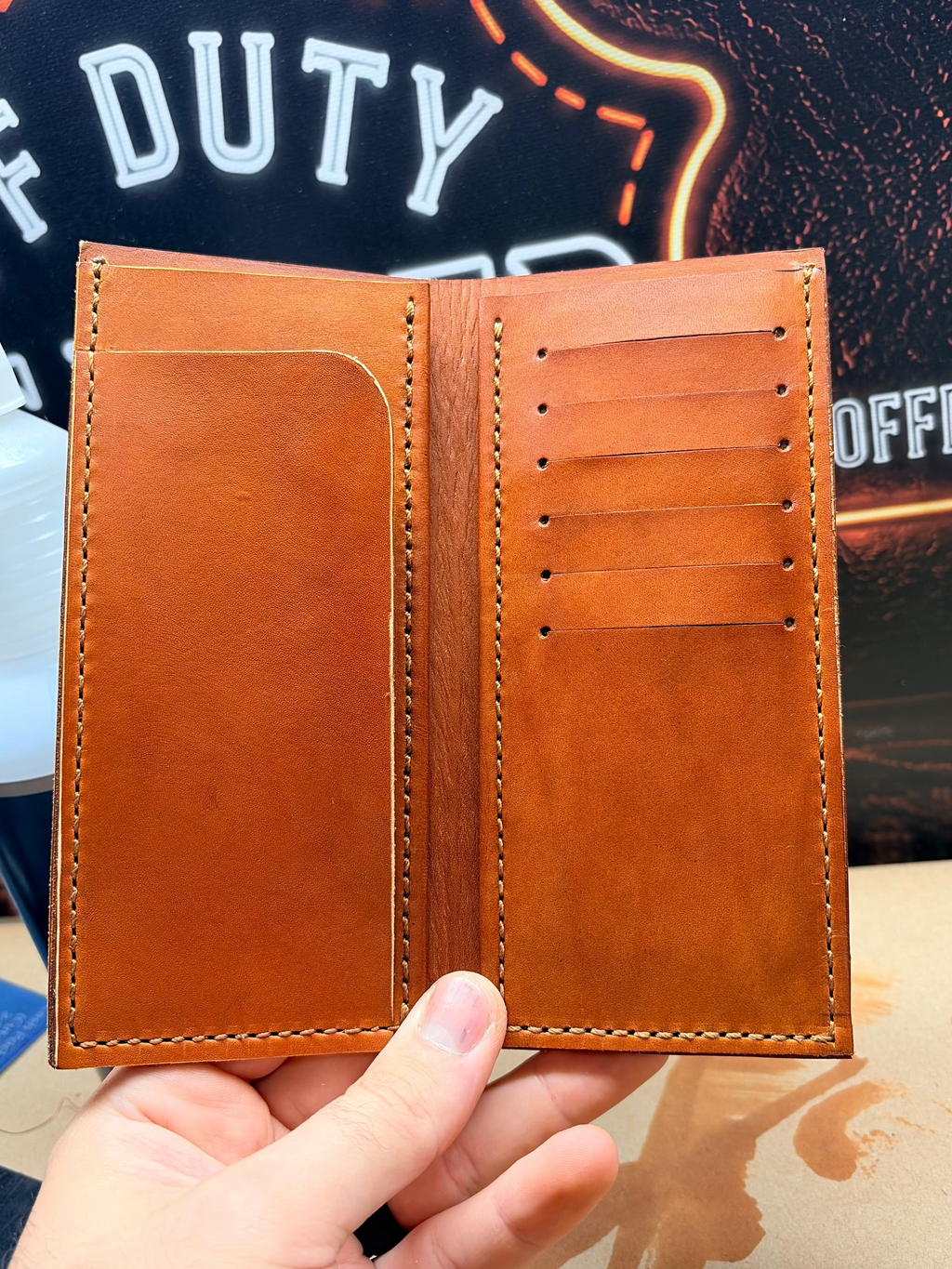 Leather Roper(Tall) Wallet