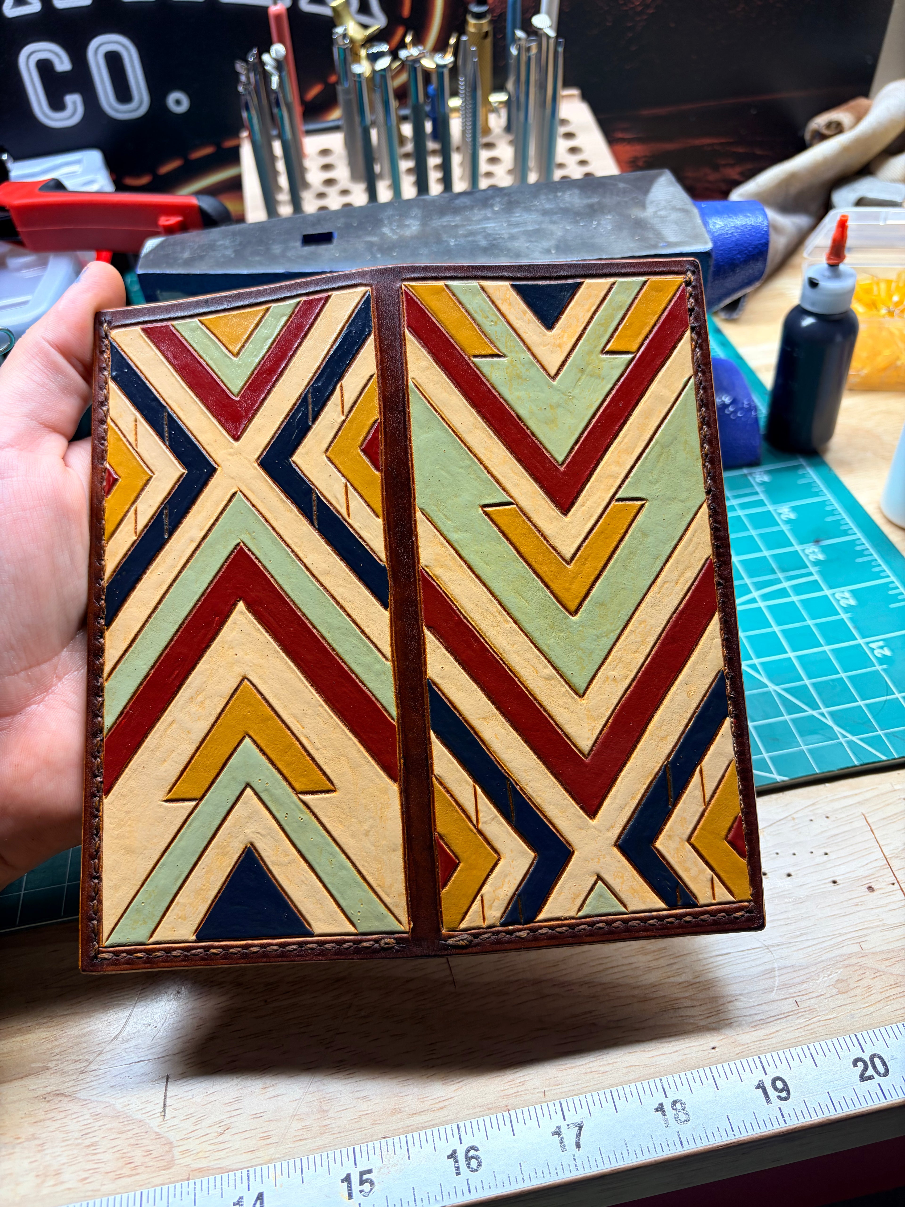Leather Roper(Tall) Wallet
