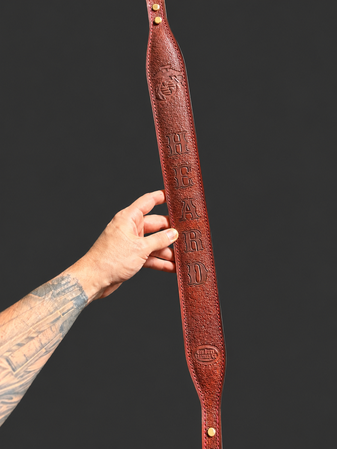Custom Tooled Rifle Sling