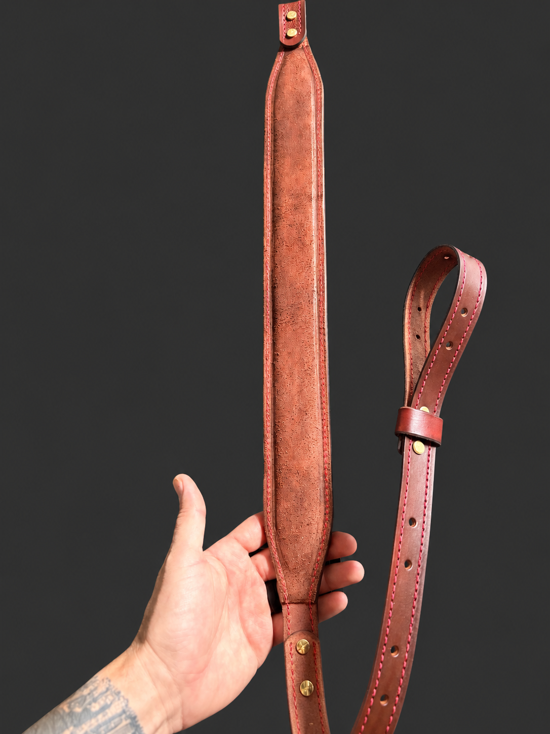 Custom Tooled Rifle Sling