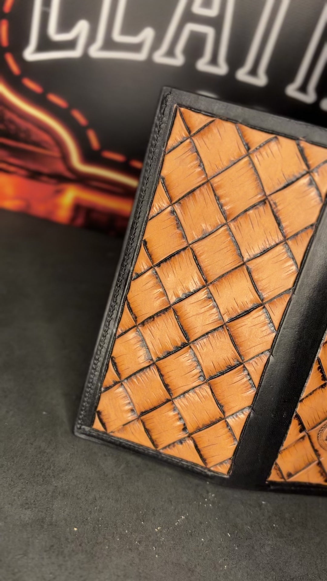Leather Roper(Tall) Wallet